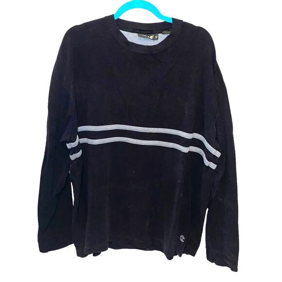 Timberland Other - Timberland Men's Long Sleeve Shirt XL Black Stripe Crewneck‎ Casual Top